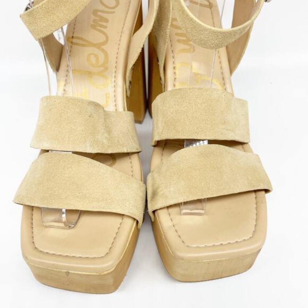 Sam Edelman Women's Rosalind Strappy Platform Sandals‎ Tan Size 9.5M - Picture 11 of 14